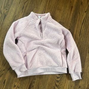Athtleta fleece, light purple size 14/xl